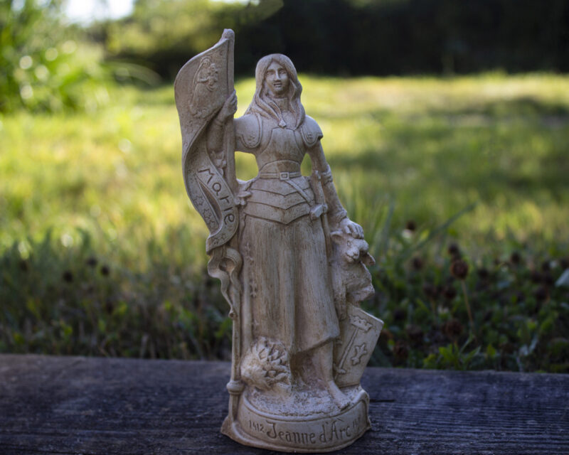 Jeanne d'Arc en pierre