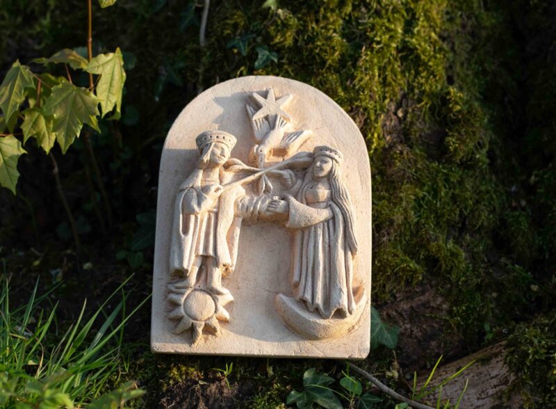 sculpture grimoire alchimie