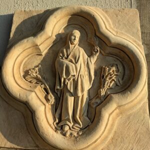 signe de la vierge cathédrale d'Amiens